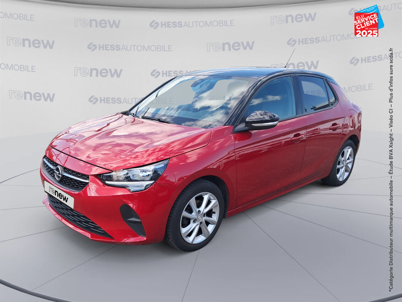 Véhicule d'occasion OPEL CORSA 1.2 75CH EDITION RADAR AR ATTELAGE chez Nissan Strasbourg