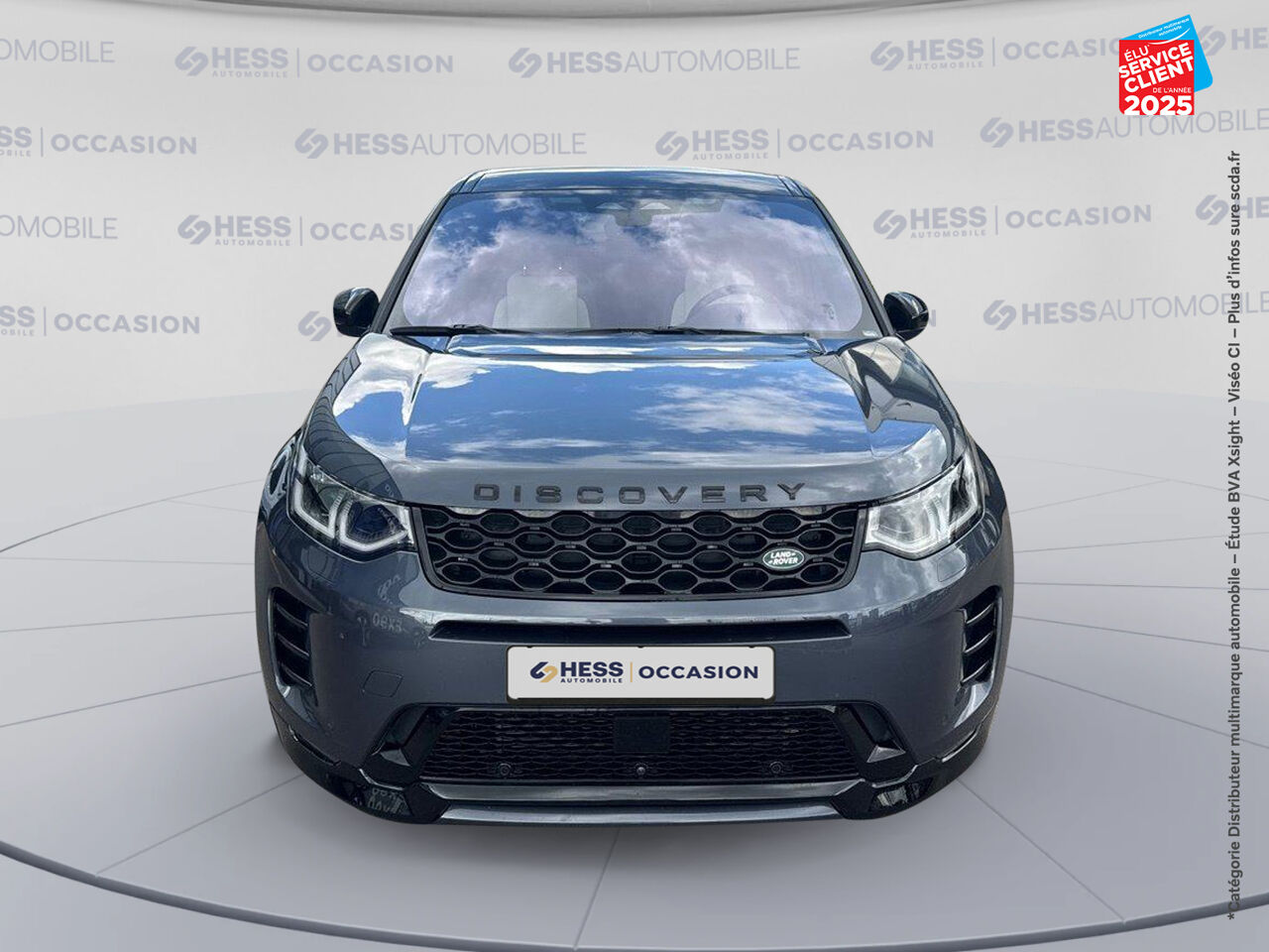 Véhicule d'occasion LAND-ROVER DISCOVERY SPORT P270E PHEV 269CH DYNAMIC HSE TPANO SIEGES CHAUF/VENTIL/CUIR GPS CAMERA MERIDIAN chez Land Rover Metz