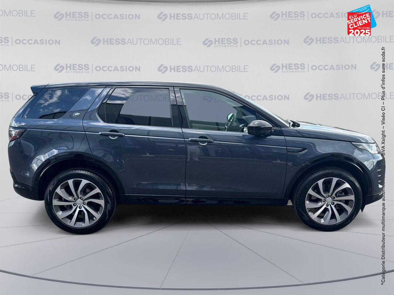 Véhicule d'occasion LAND-ROVER DISCOVERY SPORT P270E PHEV 269CH DYNAMIC HSE TPANO SIEGES CHAUF/VENTIL/CUIR GPS CAMERA MERIDIAN chez Land Rover Metz