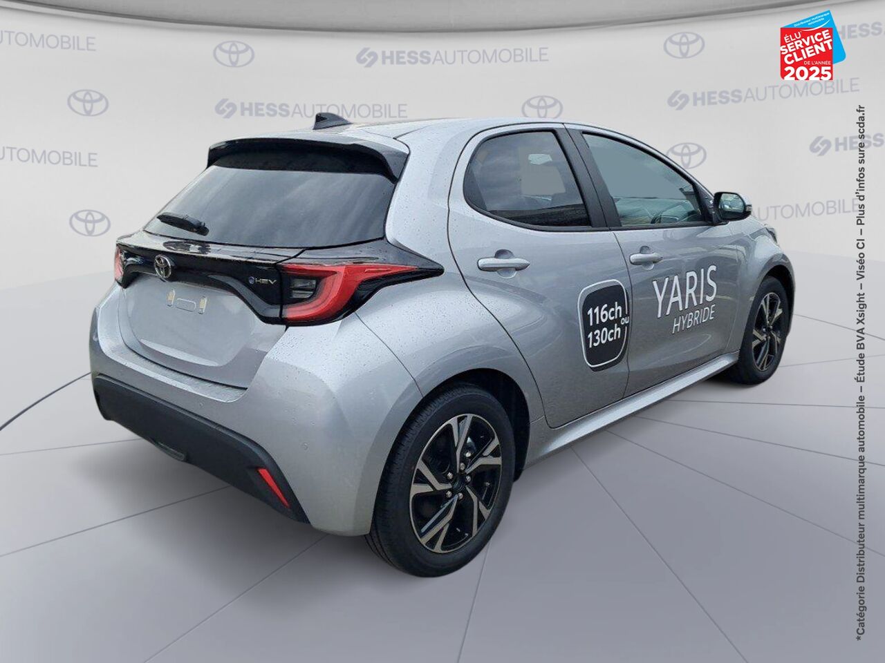Véhicule d'occasion TOYOTA YARIS 116H DESIGN 5P MY25 chez Dacia Mulhouse