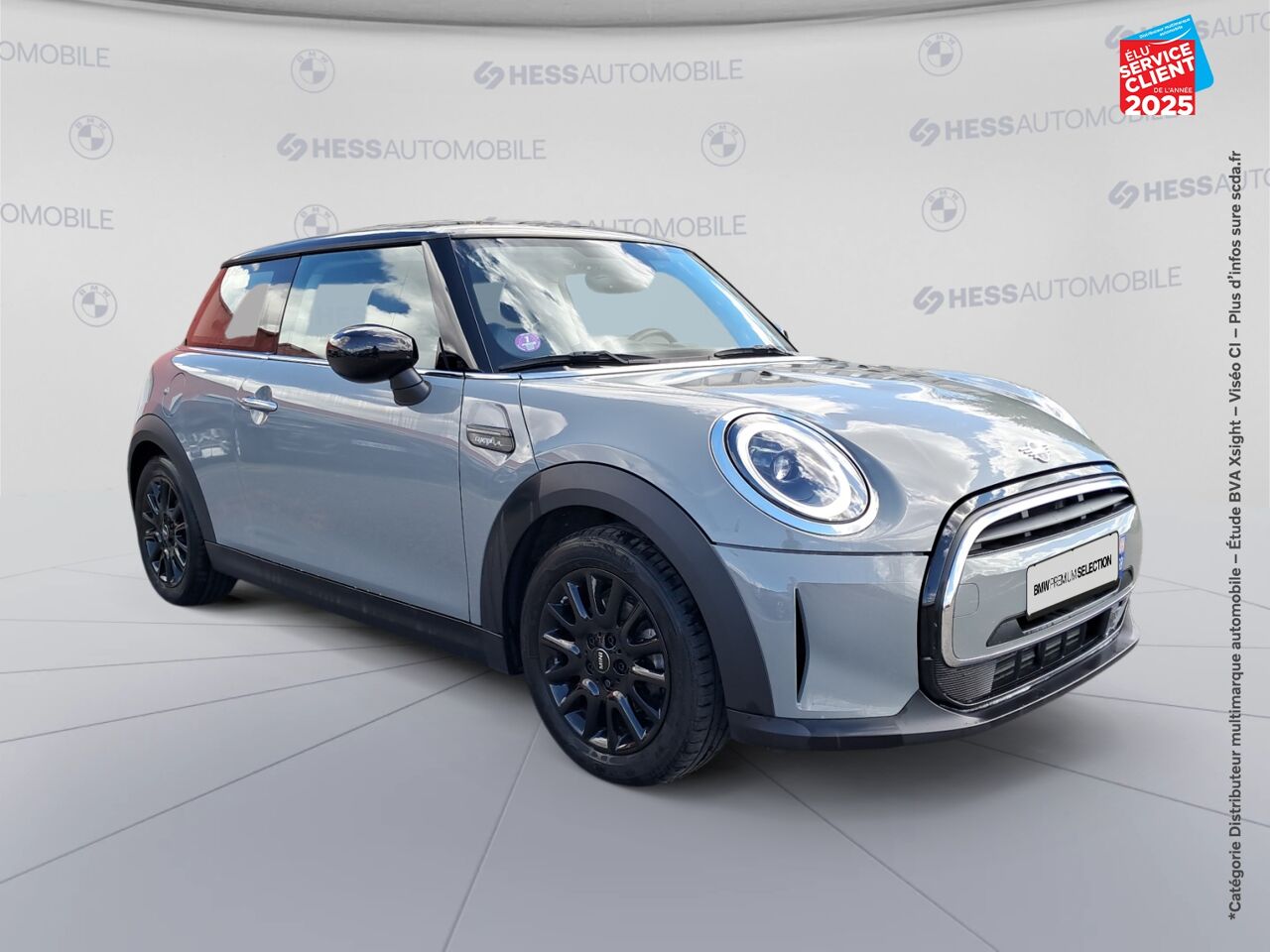 Véhicule d'occasion MINI MINI COOPER 136CH EDITION CAMDEN TOUVRANT SIEGES CUIR GPS RADAR AR CARPLAY chez Renault Colmar