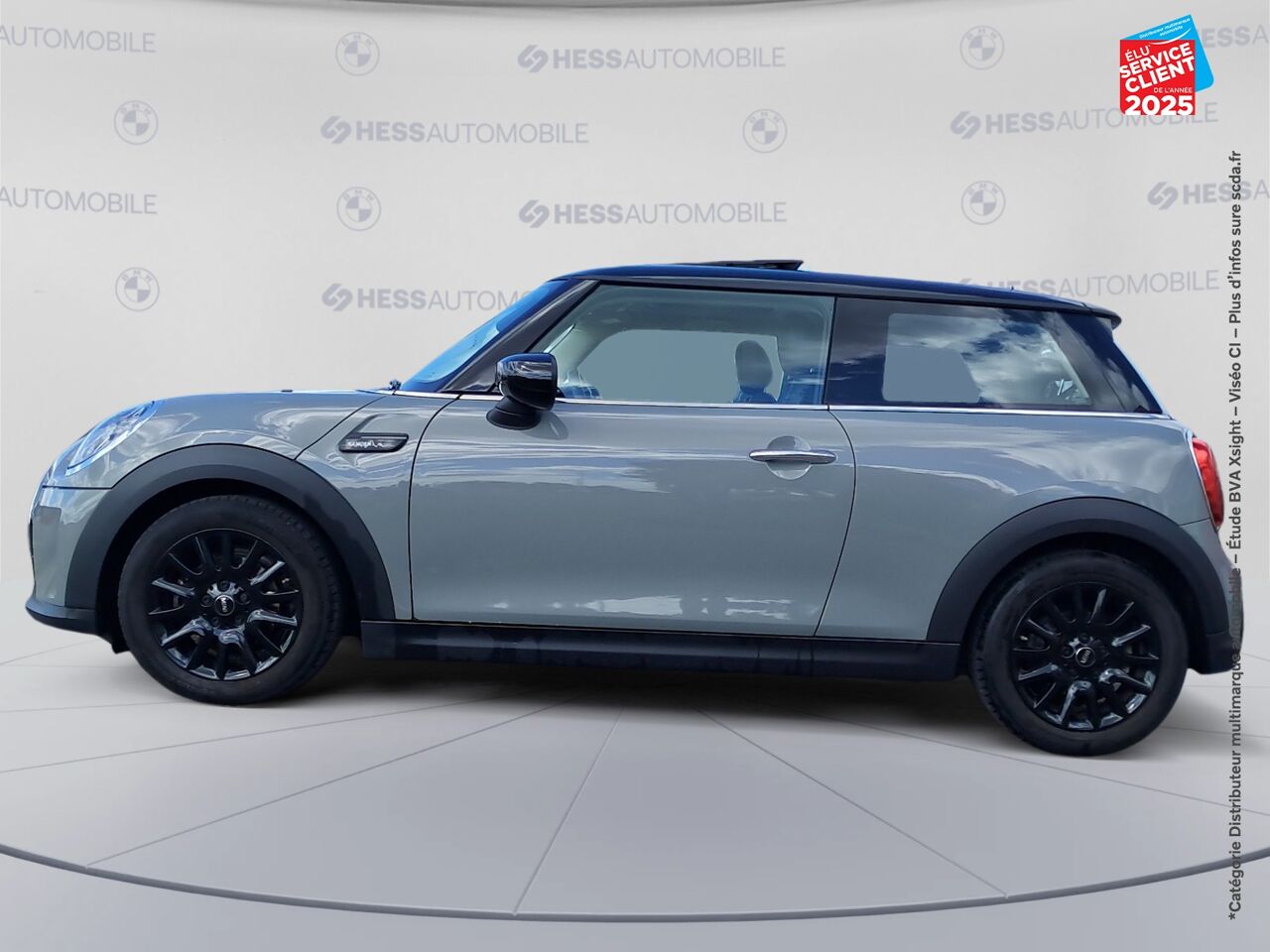 Véhicule d'occasion MINI MINI COOPER 136CH EDITION CAMDEN TOUVRANT SIEGES CUIR GPS RADAR AR CARPLAY chez Renault Colmar