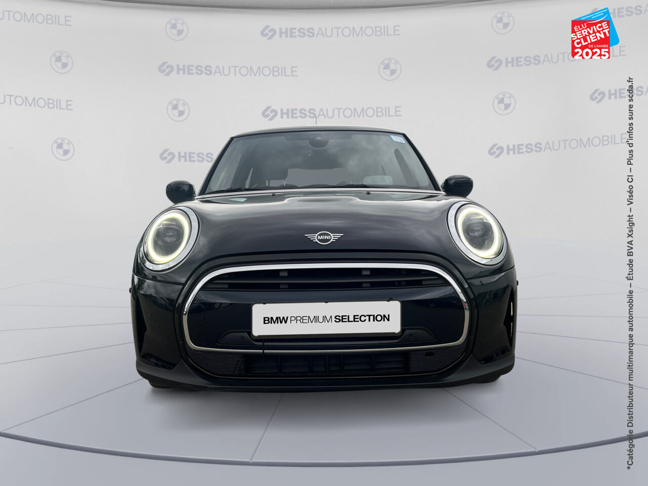Véhicule d'occasion MINI MINI COOPER 136CH EDITION CAMDEN BVA7 TOUVRANT SIEGES CHAUF/CUIR GPS RADAR AV/AR HUD chez BMW Pontarlier