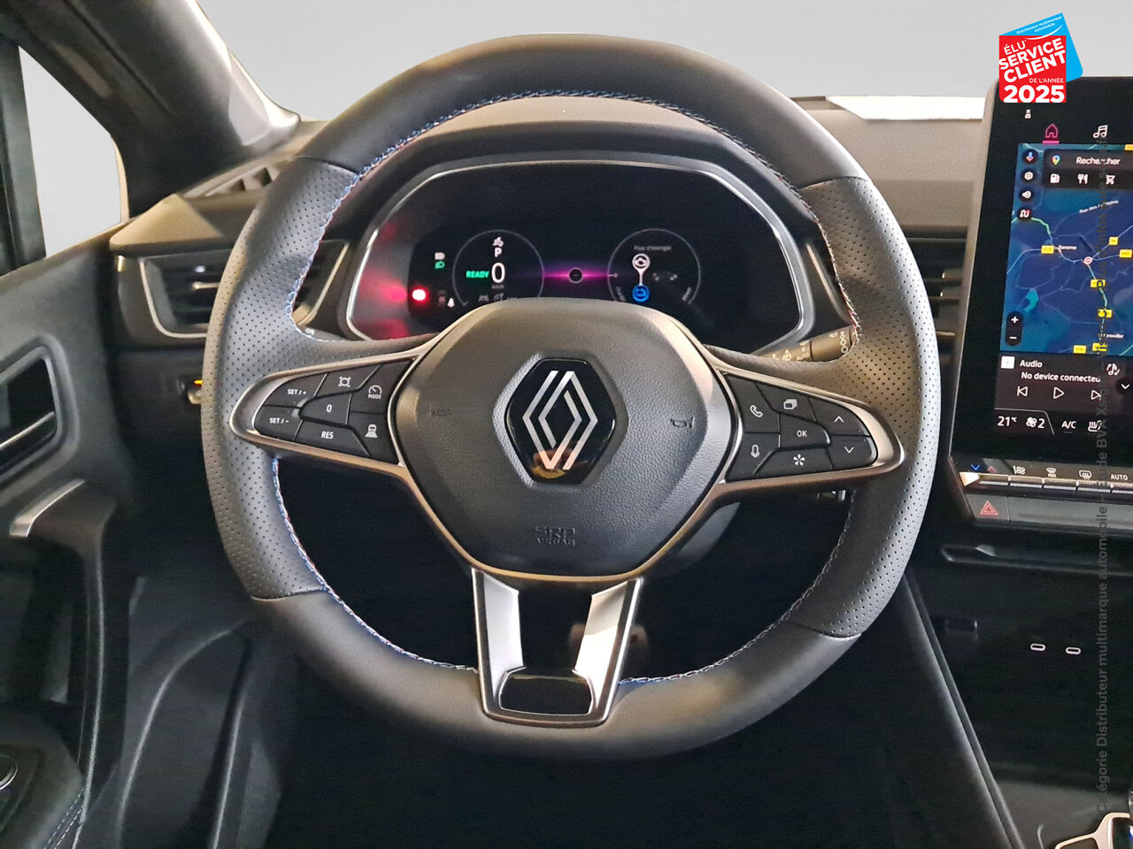 Véhicule d'occasion RENAULT CAPTUR 1.6 E-TECH FULL HYBRID 145CH ESPRIT ALPINE chez Toyota Verdun