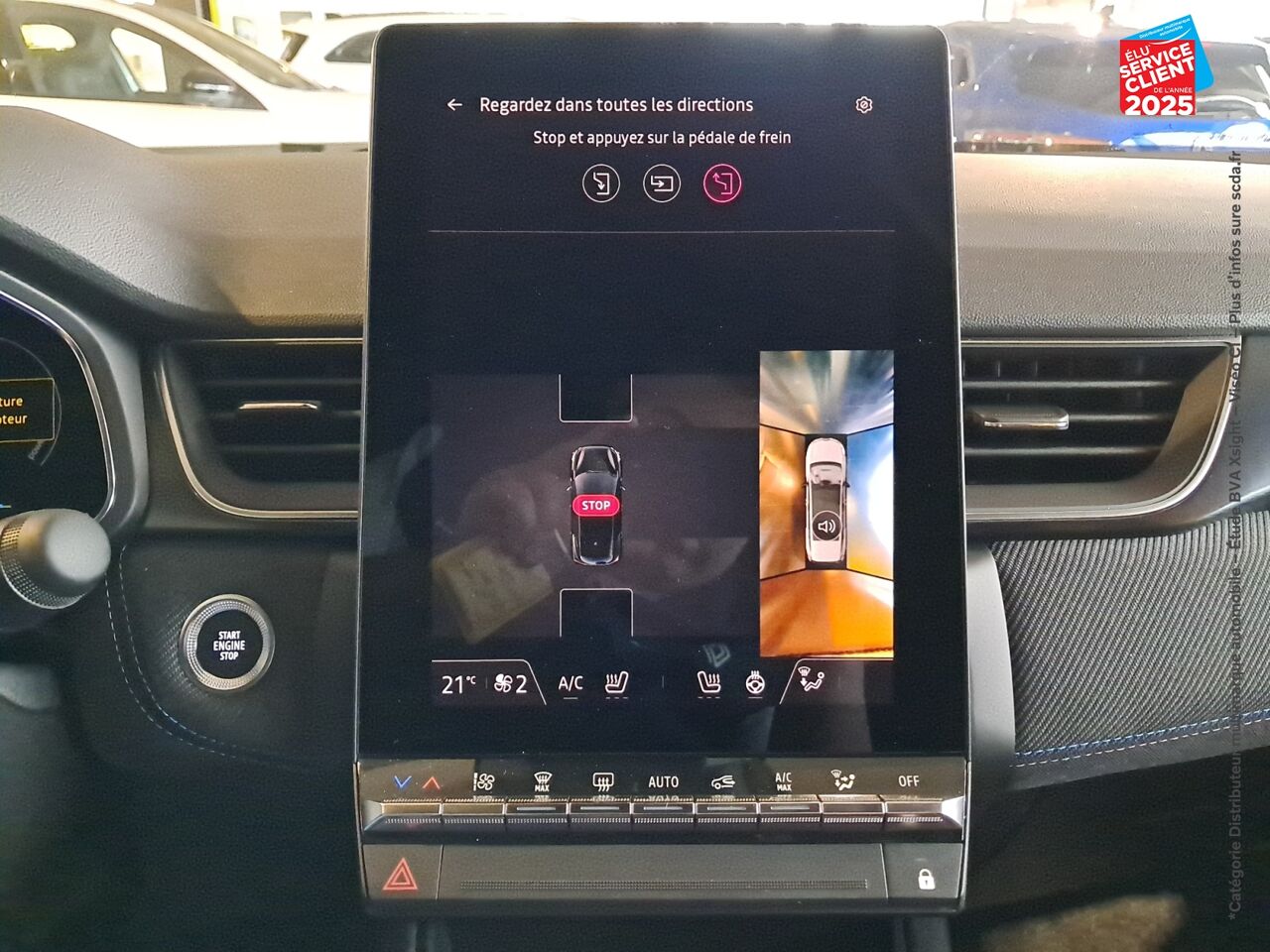 Véhicule d'occasion RENAULT CAPTUR 1.6 E-TECH FULL HYBRID 145CH ESPRIT ALPINE chez Toyota Verdun