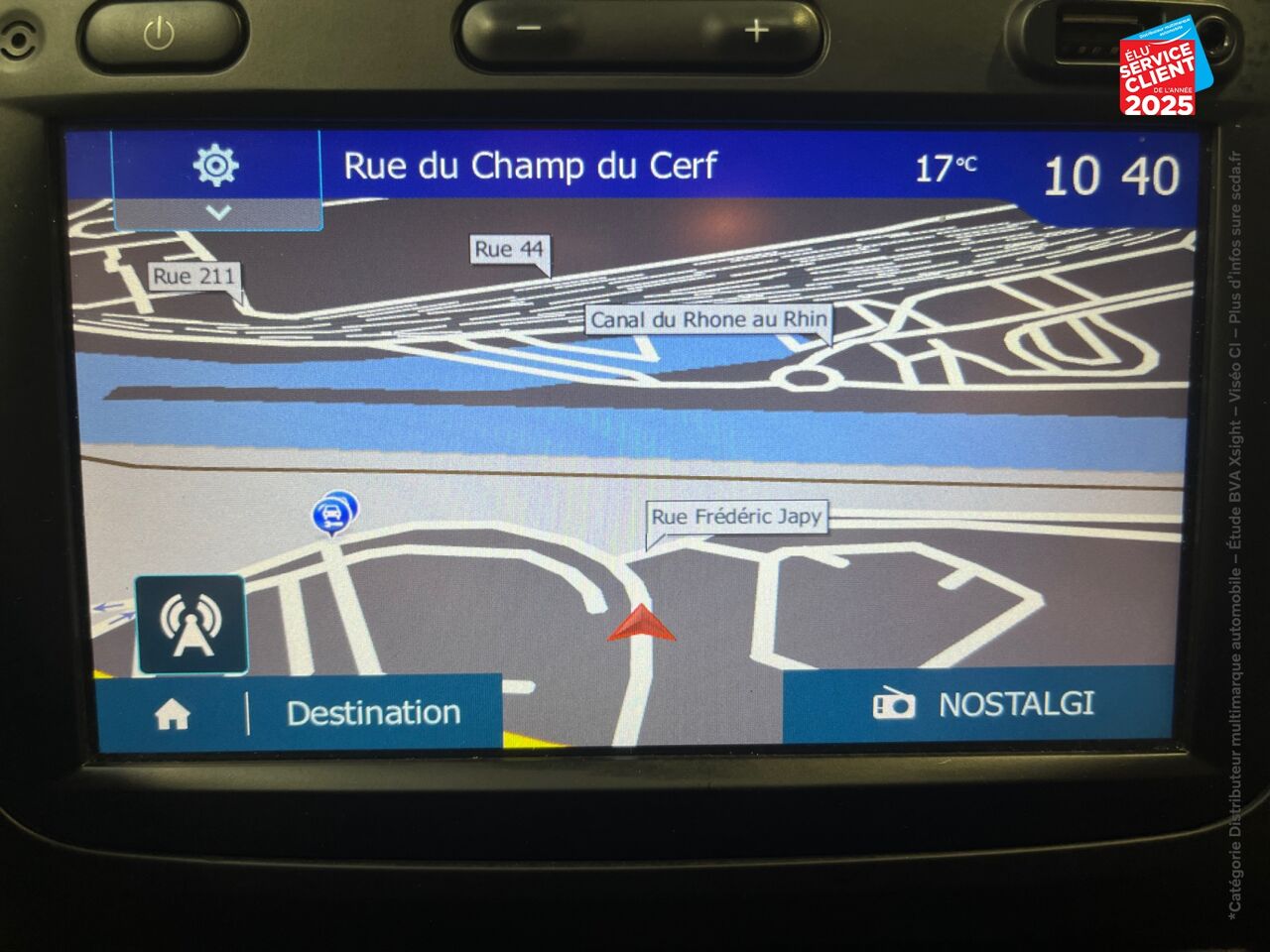 Véhicule d'occasion DACIA DUSTER 1.5 DCI 110CH PRESTIGE 4X2 EDC GPS chez Renault Saint-Louis