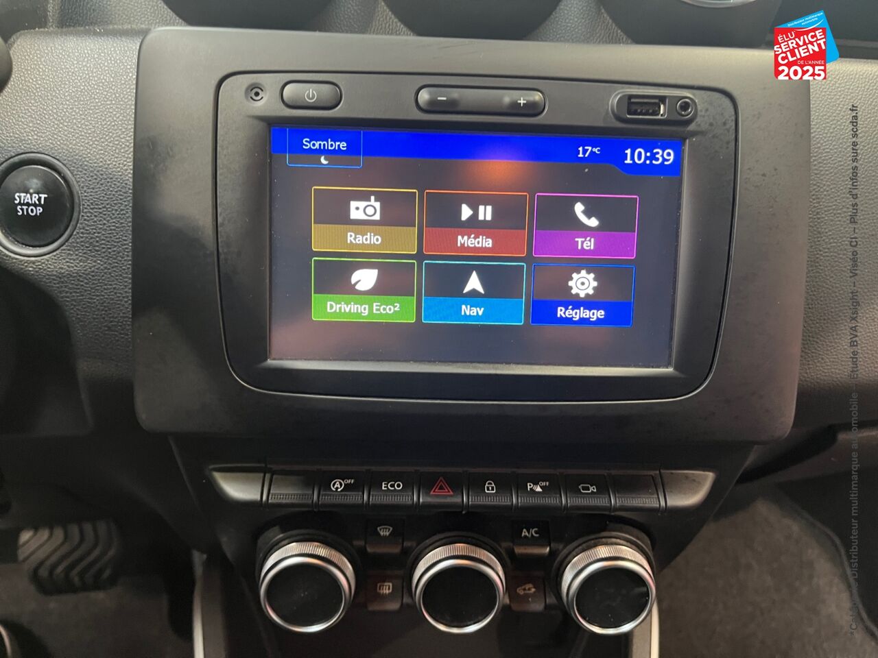 Véhicule d'occasion DACIA DUSTER 1.5 DCI 110CH PRESTIGE 4X2 EDC GPS chez Renault Saint-Louis
