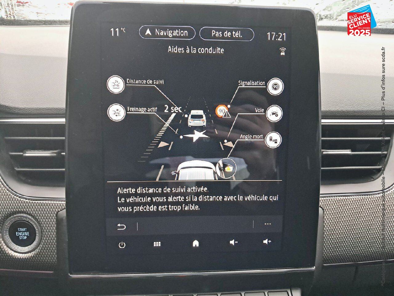 Véhicule d'occasion RENAULT ARKANA 1.6 E-TECH 145CH FULL HYBRID TECHNO -23 chez HESS Automobile
