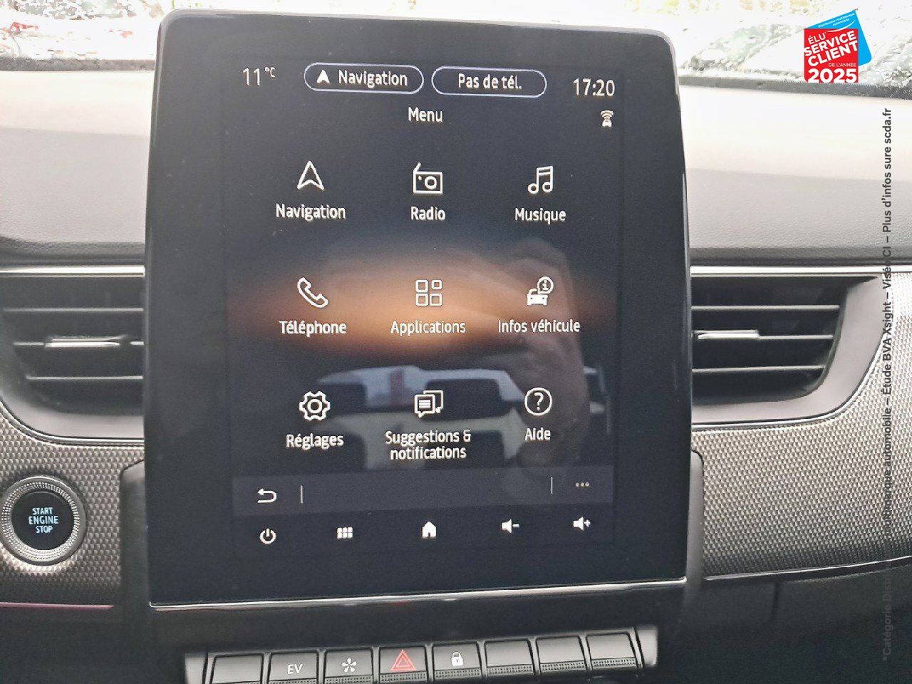Véhicule d'occasion RENAULT ARKANA 1.6 E-TECH 145CH FULL HYBRID TECHNO -23 chez HESS Automobile