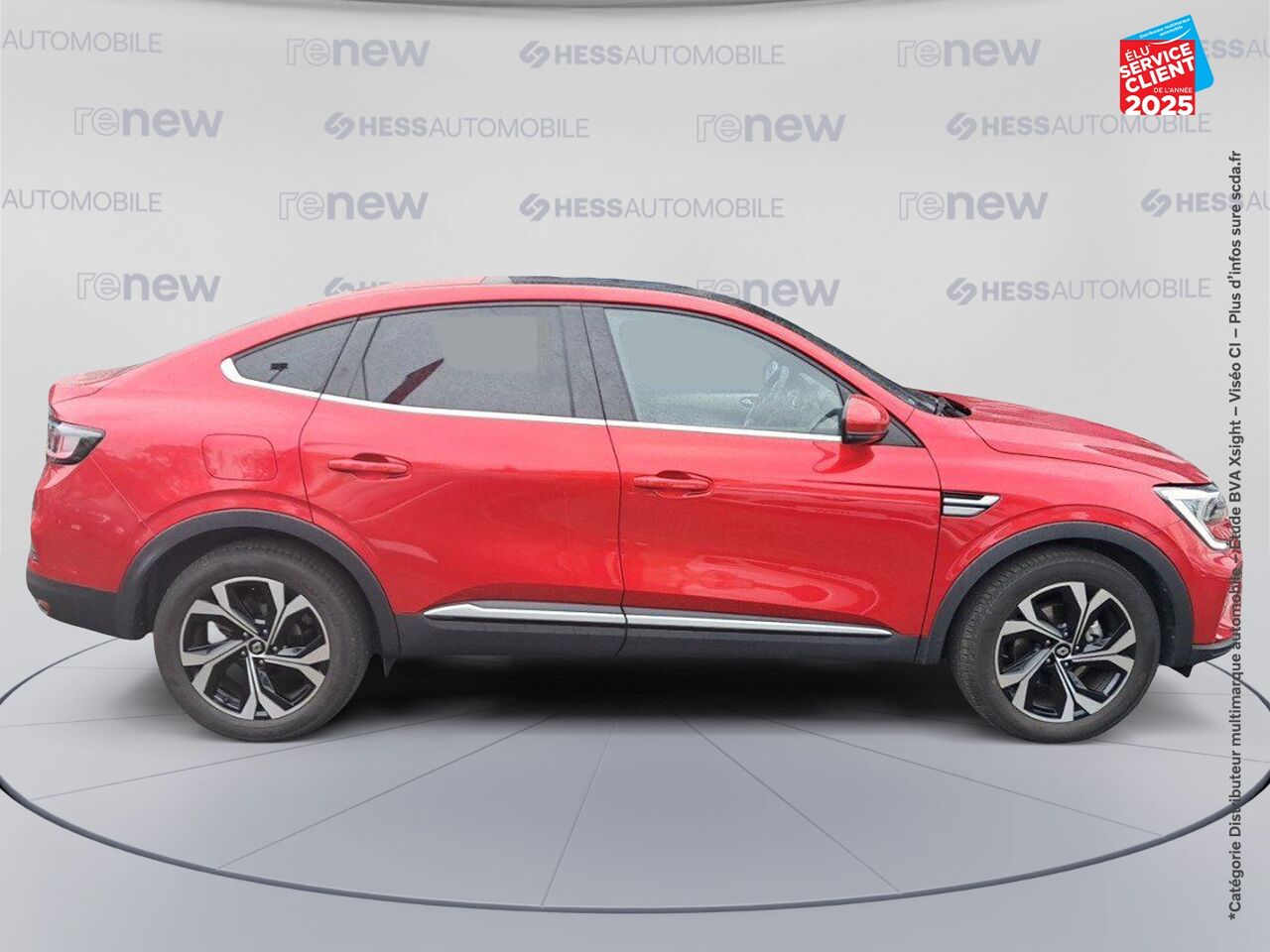 Véhicule d'occasion RENAULT ARKANA 1.6 E-TECH 145CH FULL HYBRID TECHNO -23 chez HESS Automobile