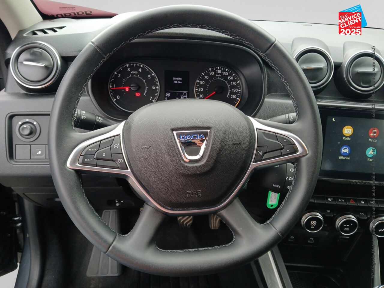Véhicule d'occasion DACIA DUSTER 1.3 TCE 130CH FAP PRESTIGE 4X2 chez Toyota Bar le Duc