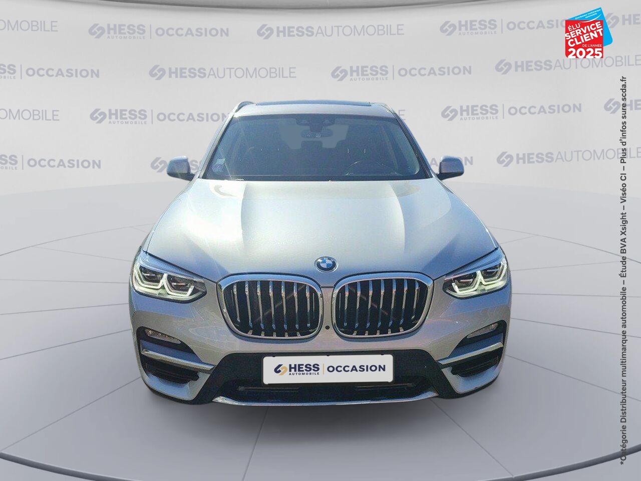 Véhicule d'occasion BMW X3 XDRIVE30IA 252CH LUXURY EURO6D-T chez Dacia Sélestat