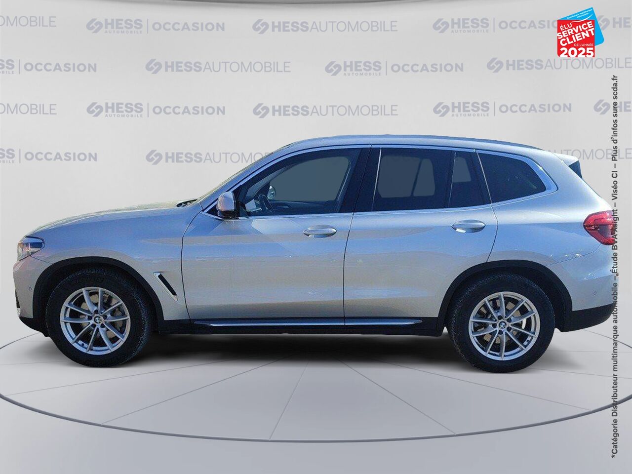 Véhicule d'occasion BMW X3 XDRIVE30IA 252CH LUXURY EURO6D-T chez Dacia Sélestat