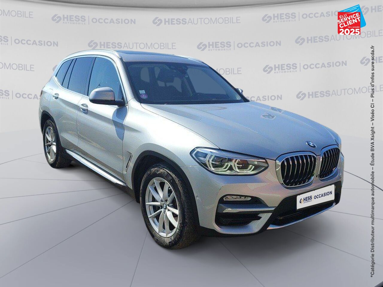 Véhicule d'occasion BMW X3 XDRIVE30IA 252CH LUXURY EURO6D-T chez Dacia Sélestat