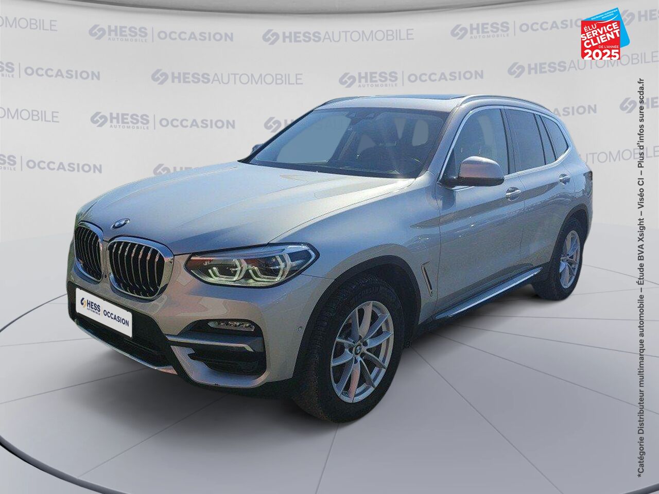 Véhicule d'occasion BMW X3 XDRIVE30IA 252CH LUXURY EURO6D-T chez Dacia Sélestat