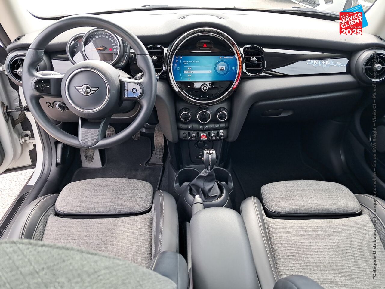 Véhicule d'occasion MINI MINI COOPER 136CH EDITION CAMDEN TOUVRANT GPS RADAR AR chez Hyundai Chalons
