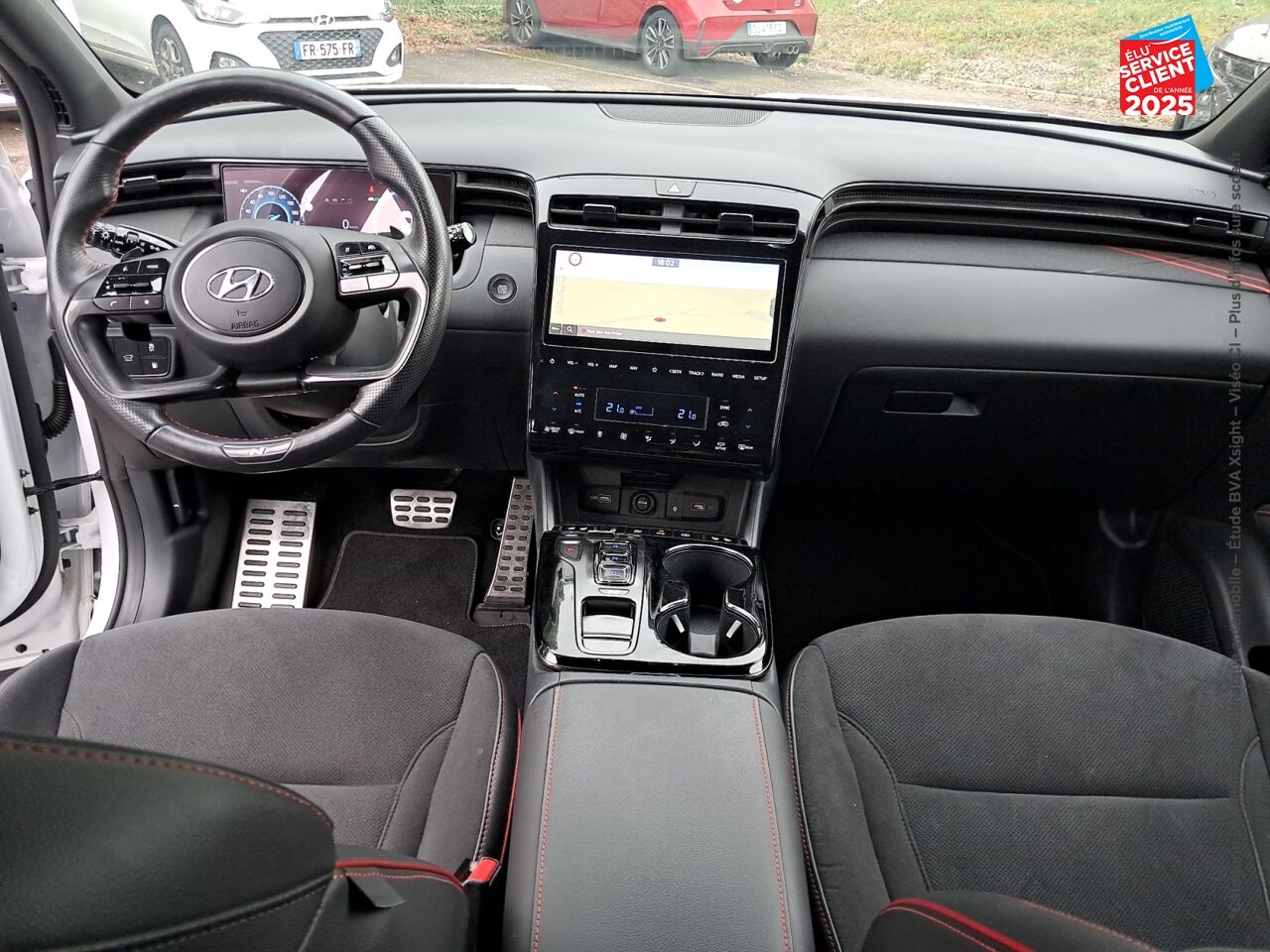 Véhicule d'occasion HYUNDAI TUCSON 1.6 T-GDI 265 CH PHEV N LINE EXECUTIVE HTRAC chez Toyota Thionville