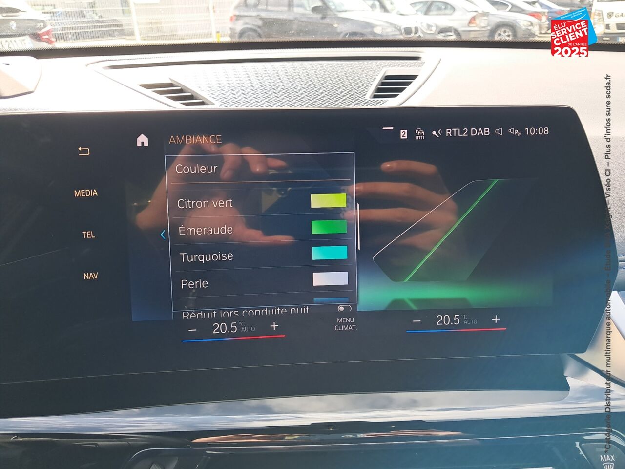 Véhicule d'occasion BMW X1 SDRIVE18I 136CH M SPORT GPS CAMERA CARPLAY HUD chez Hyundai Strasbourg