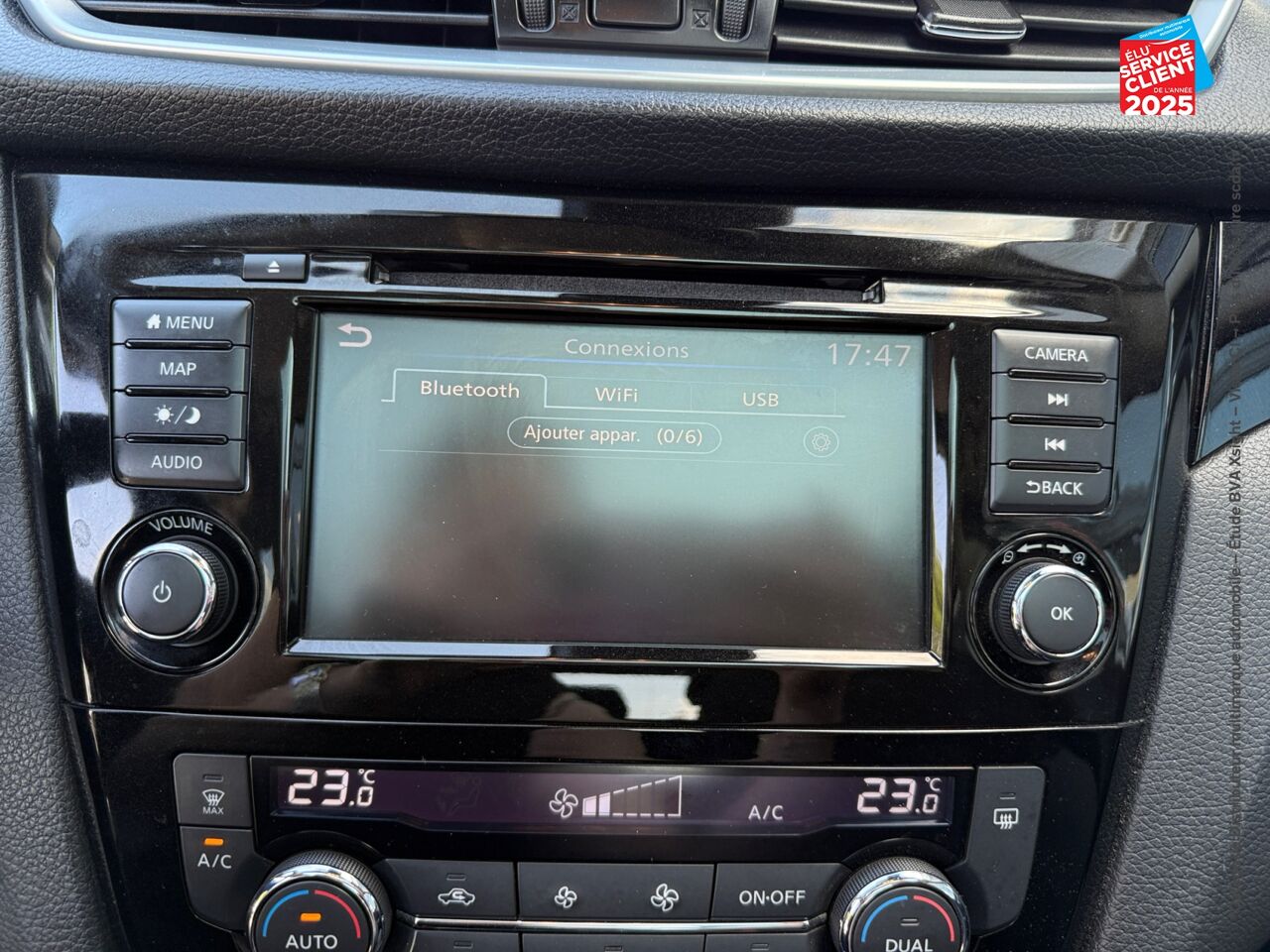 Véhicule d'occasion NISSAN QASHQAI 1.3 DIG-T 140CH N-CONNECTA 2019 EURO6-EVAP TPANO GPS CAMERA chez Nissan Qashqai occasion