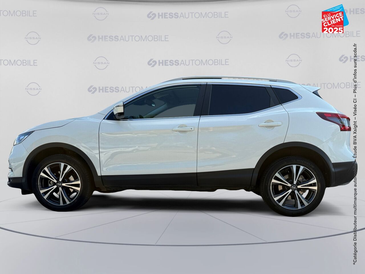 Véhicule d'occasion NISSAN QASHQAI 1.3 DIG-T 140CH N-CONNECTA 2019 EURO6-EVAP TPANO GPS CAMERA chez Nissan Qashqai occasion