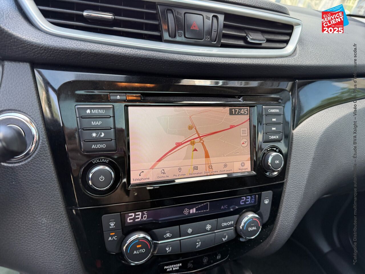 Véhicule d'occasion NISSAN QASHQAI 1.3 DIG-T 140CH N-CONNECTA 2019 EURO6-EVAP TPANO GPS CAMERA chez Nissan Qashqai occasion