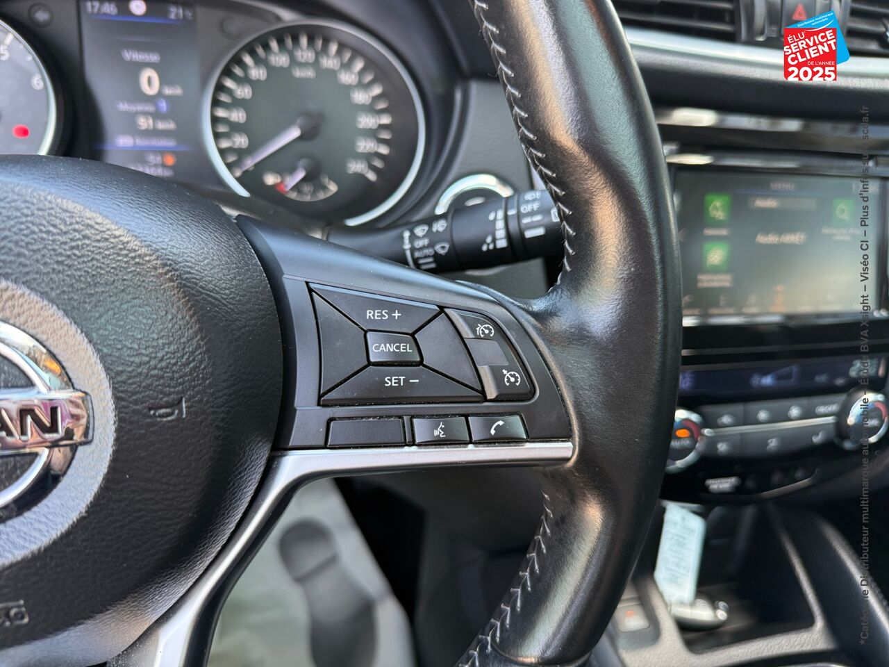 Véhicule d'occasion NISSAN QASHQAI 1.3 DIG-T 140CH N-CONNECTA 2019 EURO6-EVAP TPANO GPS CAMERA chez Nissan Qashqai occasion