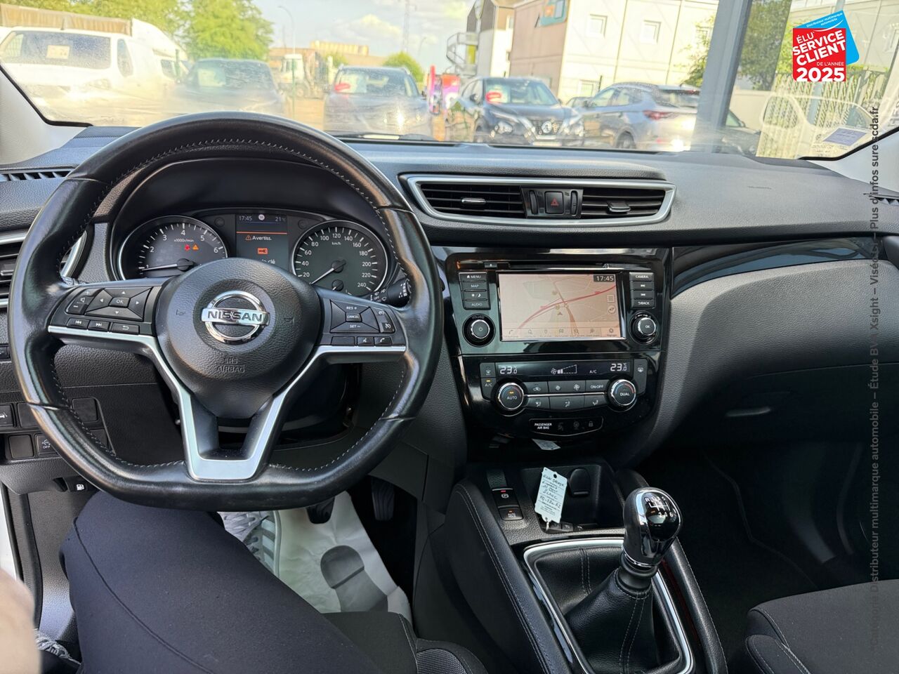 Véhicule d'occasion NISSAN QASHQAI 1.3 DIG-T 140CH N-CONNECTA 2019 EURO6-EVAP TPANO GPS CAMERA chez Nissan Qashqai occasion