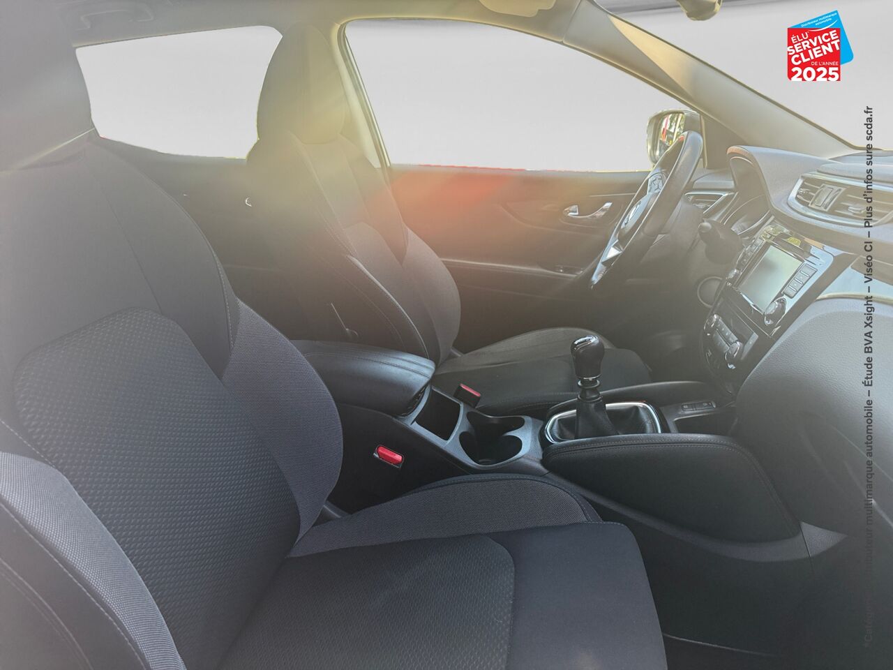 Véhicule d'occasion NISSAN QASHQAI 1.3 DIG-T 140CH N-CONNECTA 2019 EURO6-EVAP TPANO GPS CAMERA chez Nissan Qashqai occasion
