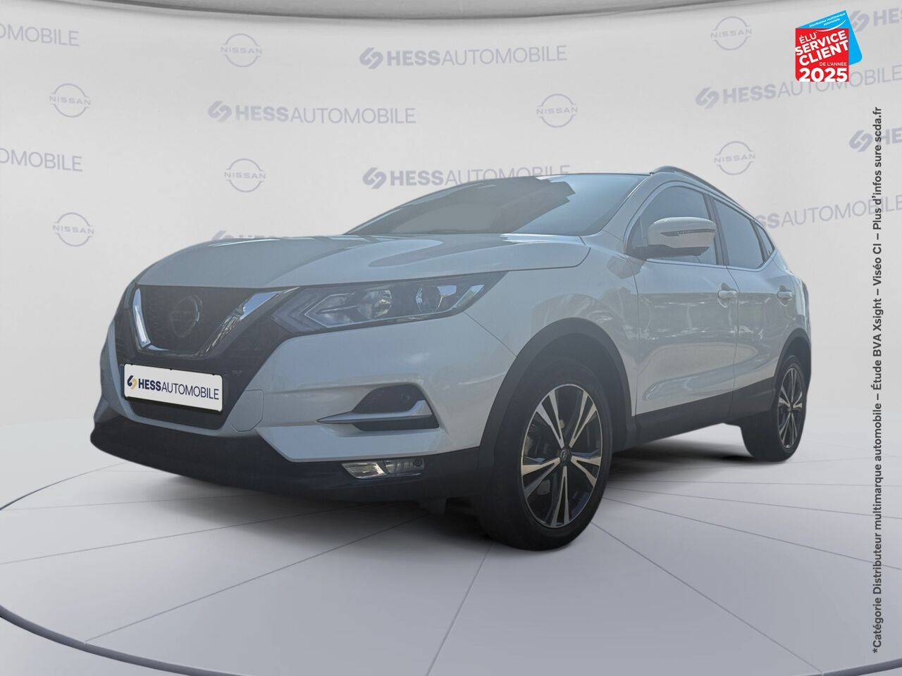 Véhicule d'occasion NISSAN QASHQAI 1.3 DIG-T 140CH N-CONNECTA 2019 EURO6-EVAP TPANO GPS CAMERA chez Nissan Qashqai occasion