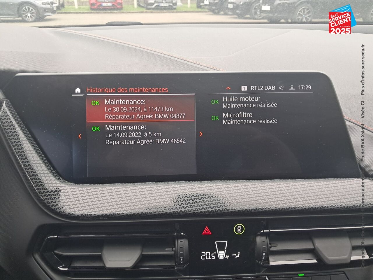 Véhicule d'occasion BMW SERIE 1 120IA 178CH EDITION M DESIGN DKG7 9CV GPS CAMERA RADAR AR AV chez BMW Belfort