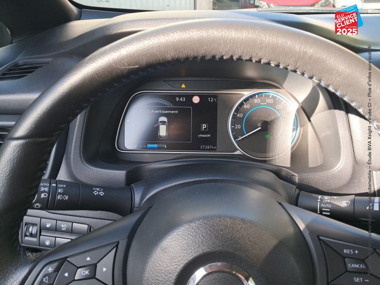 Véhicule d'occasion NISSAN LEAF 150CH 40KWH ACENTA 21.5 chez Nissan Montbéliard