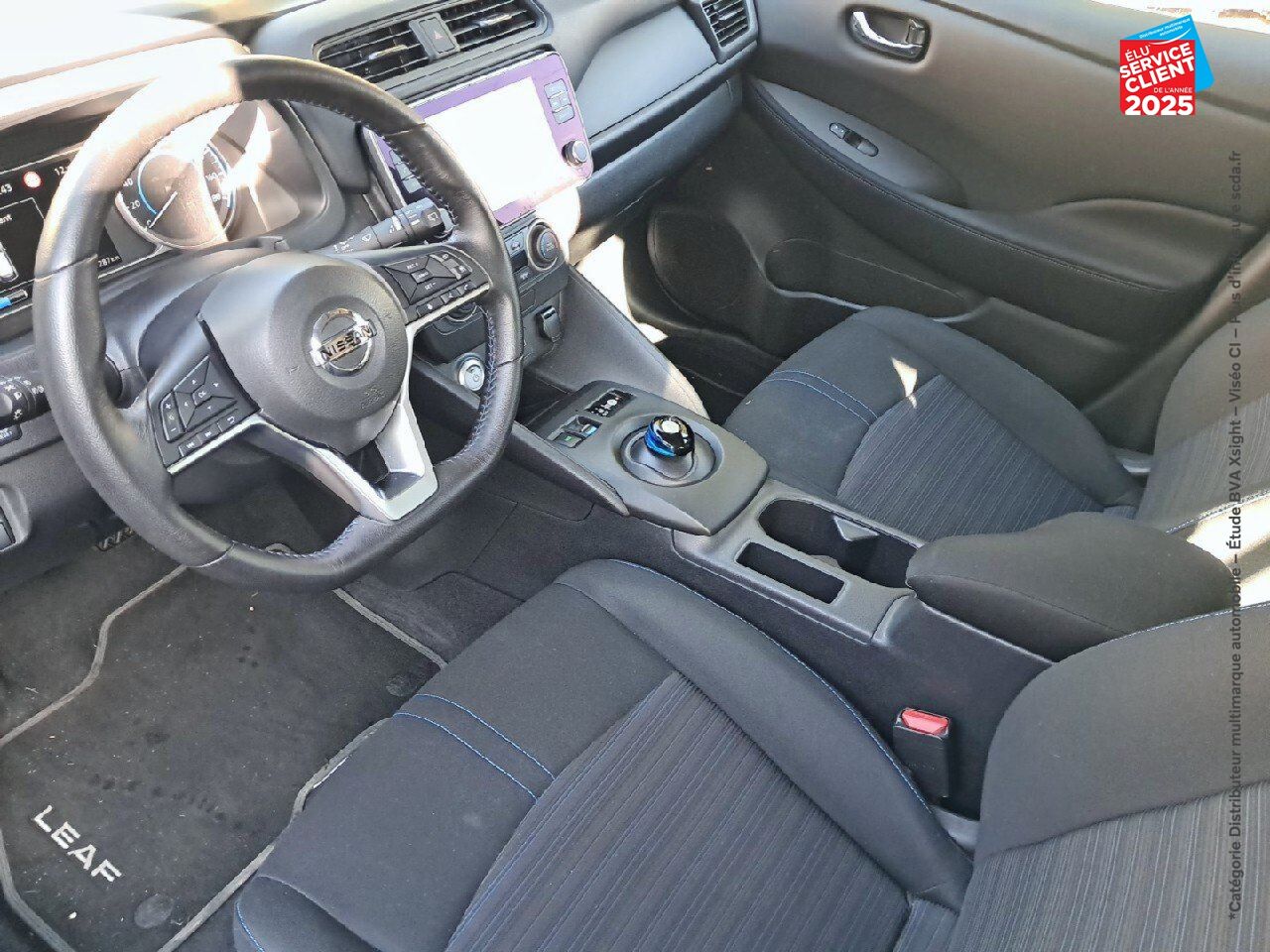 Véhicule d'occasion NISSAN LEAF 150CH 40KWH ACENTA 21.5 chez Nissan Montbéliard