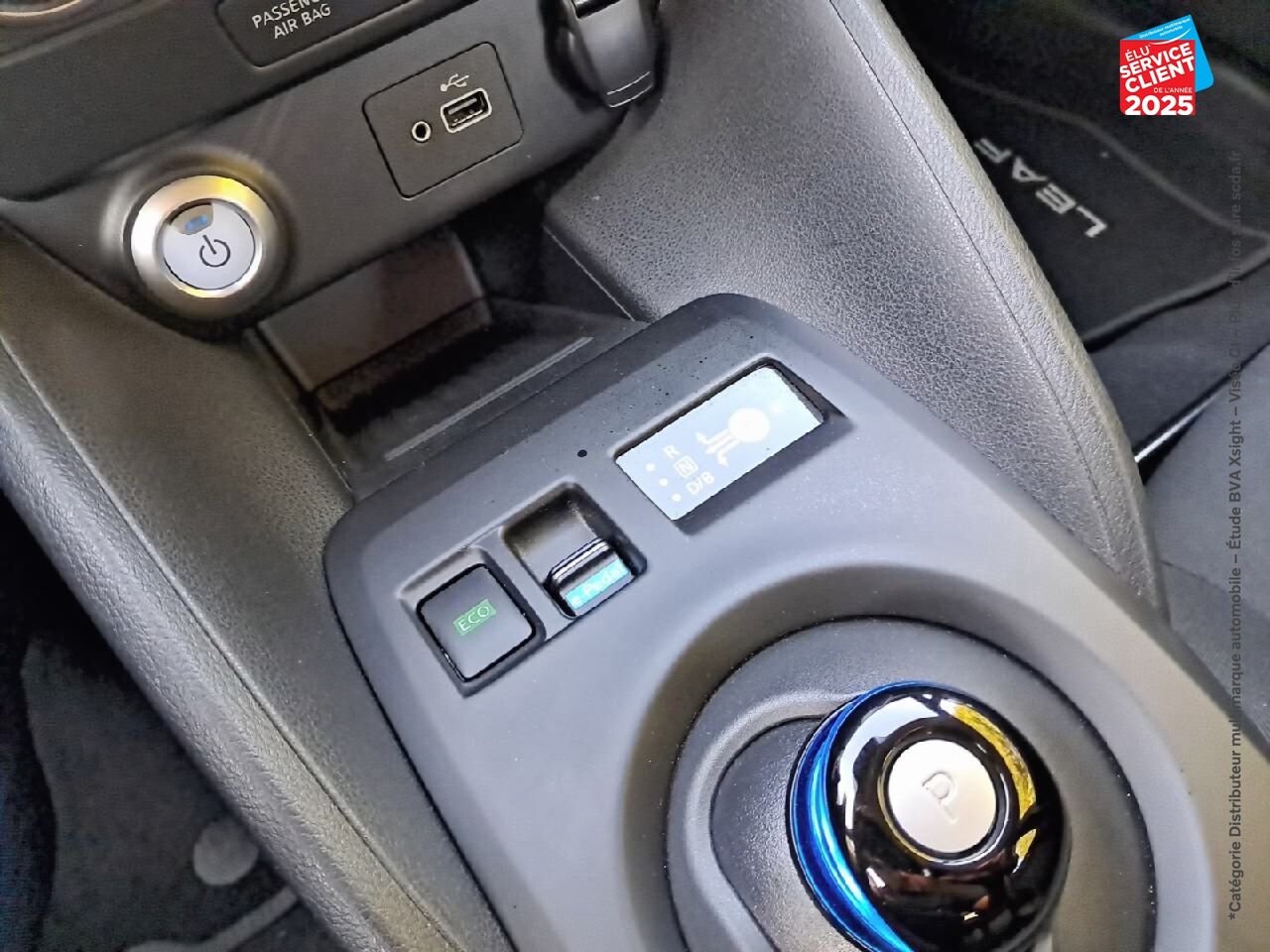 Véhicule d'occasion NISSAN LEAF 150CH 40KWH ACENTA 21.5 chez Nissan Montbéliard