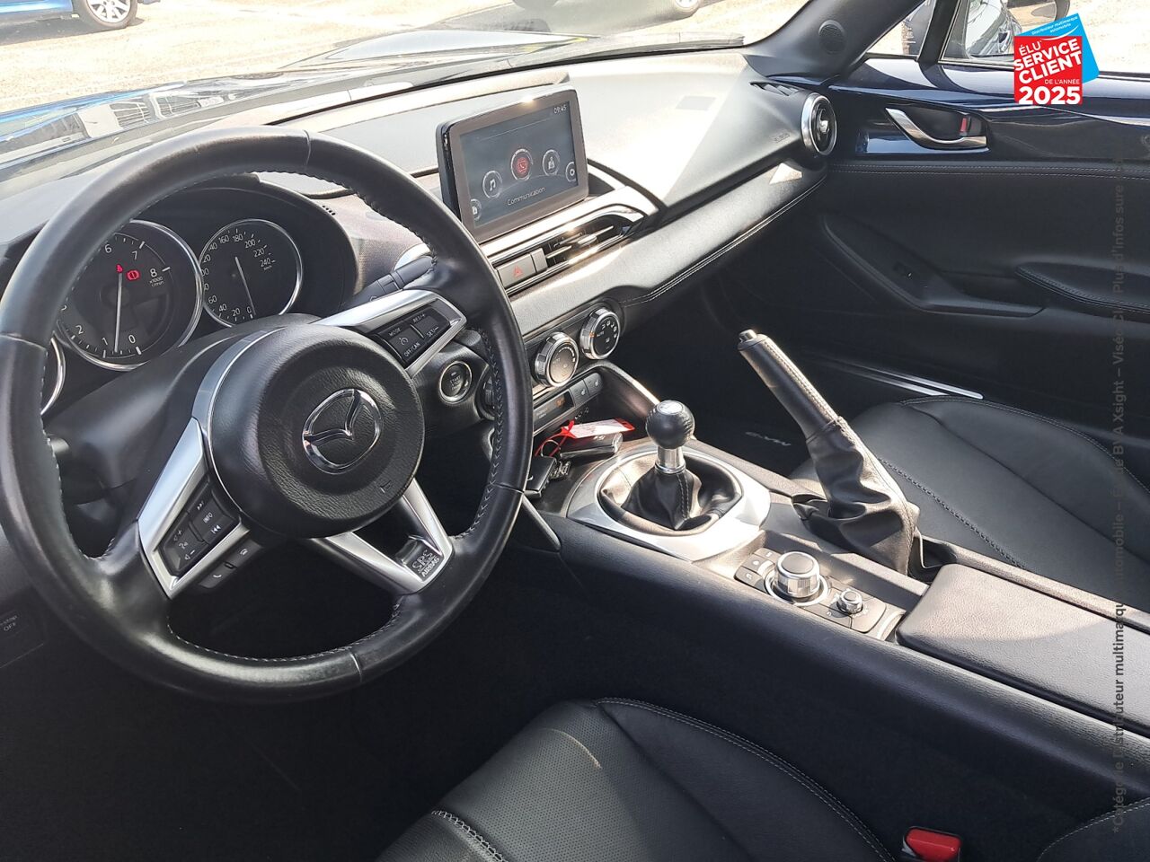 Véhicule d'occasion MAZDA MX-5 2.0 SKYACTIV-G 184CH SELECTION EURO6D-T 2021 SIEGES CHAUF GPS CAMERA CARPLAY chez Renault Colmar