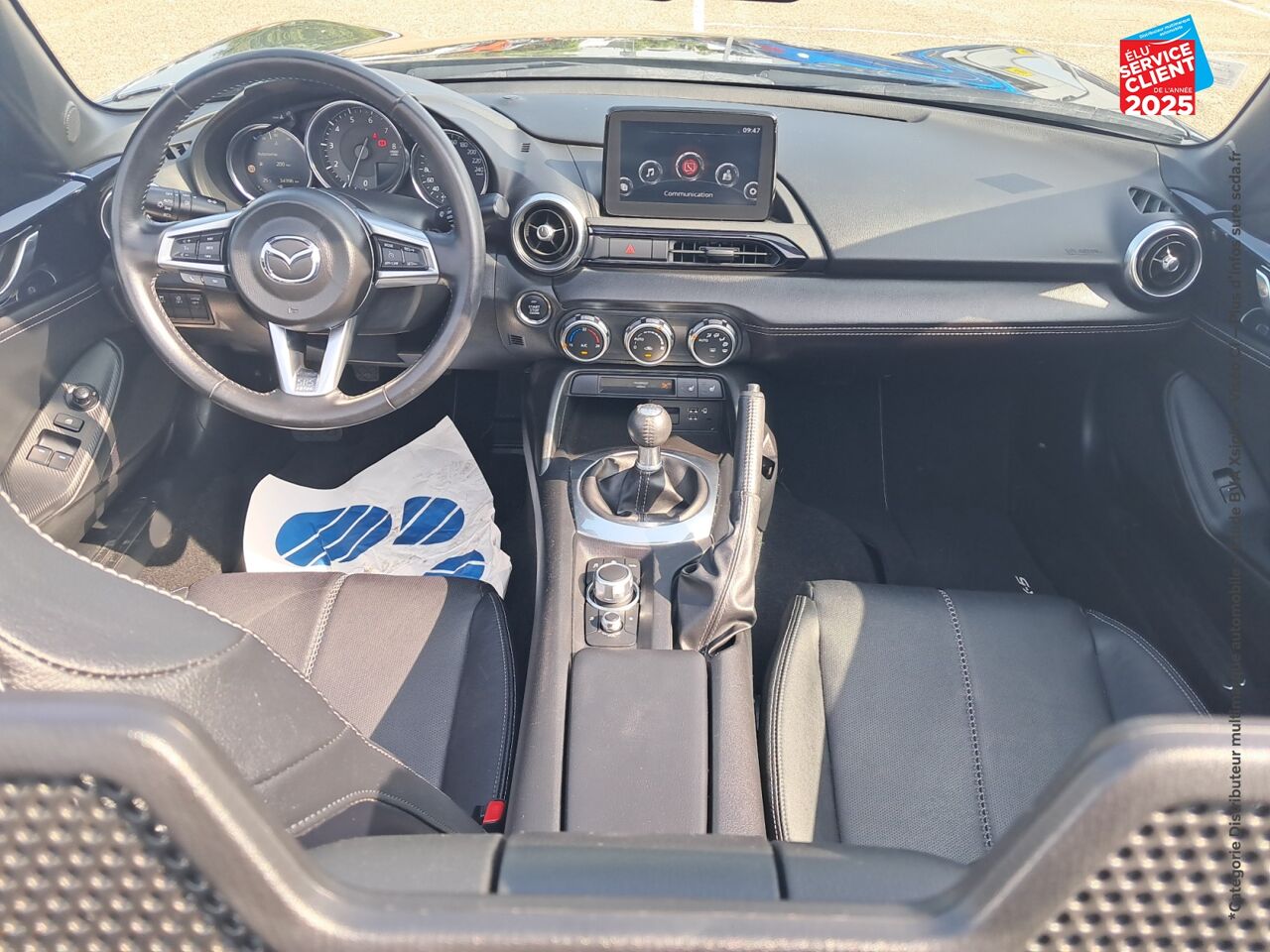 Véhicule d'occasion MAZDA MX-5 2.0 SKYACTIV-G 184CH SELECTION EURO6D-T 2021 SIEGES CHAUF GPS CAMERA CARPLAY chez Renault Colmar