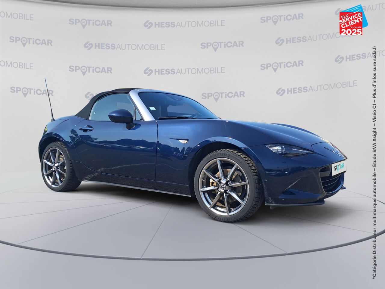 Véhicule d'occasion MAZDA MX-5 2.0 SKYACTIV-G 184CH SELECTION EURO6D-T 2021 SIEGES CHAUF GPS CAMERA CARPLAY chez Renault Colmar