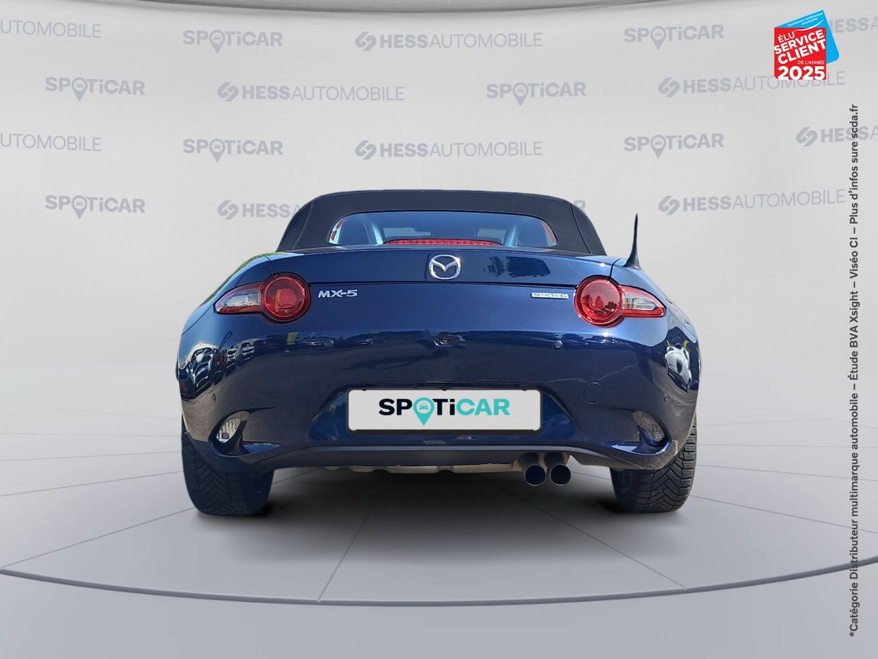Véhicule d'occasion MAZDA MX-5 2.0 SKYACTIV-G 184CH SELECTION EURO6D-T 2021 SIEGES CHAUF GPS CAMERA CARPLAY chez Renault Colmar