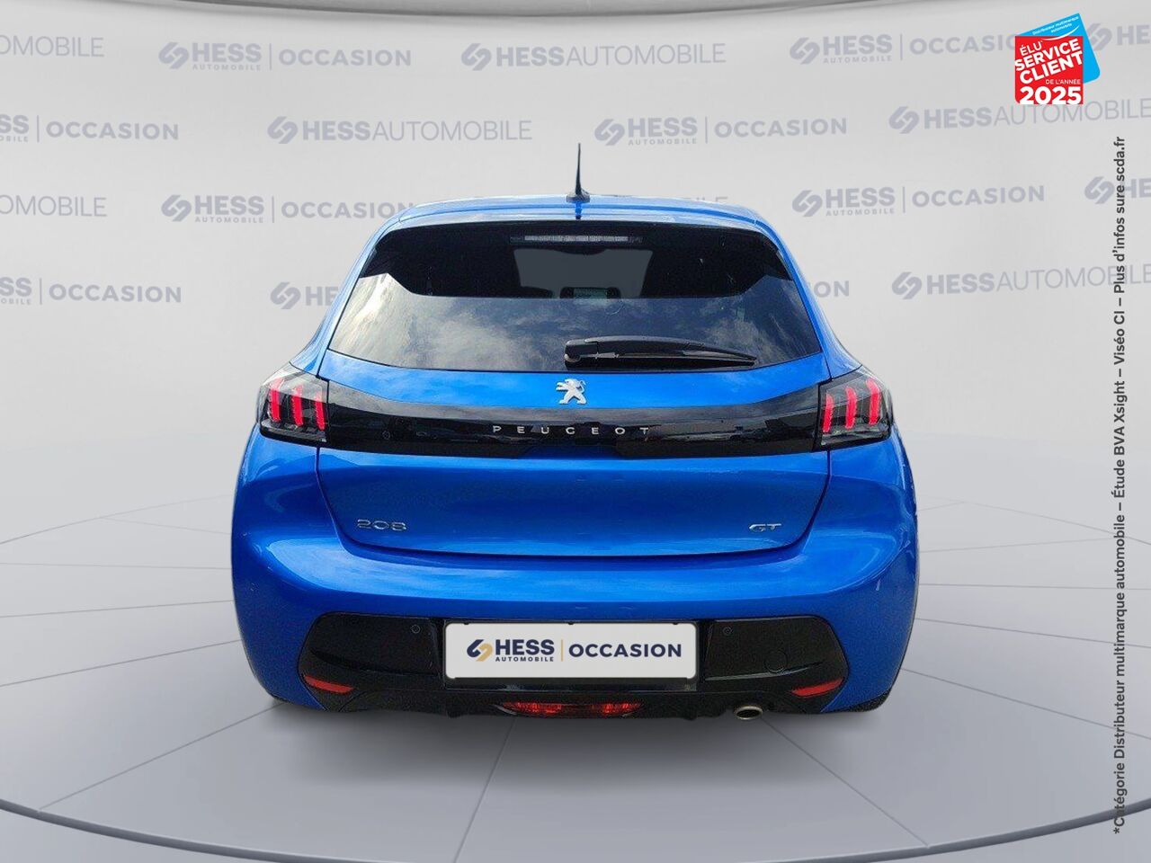 Véhicule d'occasion PEUGEOT 208 1.2 PURETECH 100CH SS GT 118G chez Nissan Metz