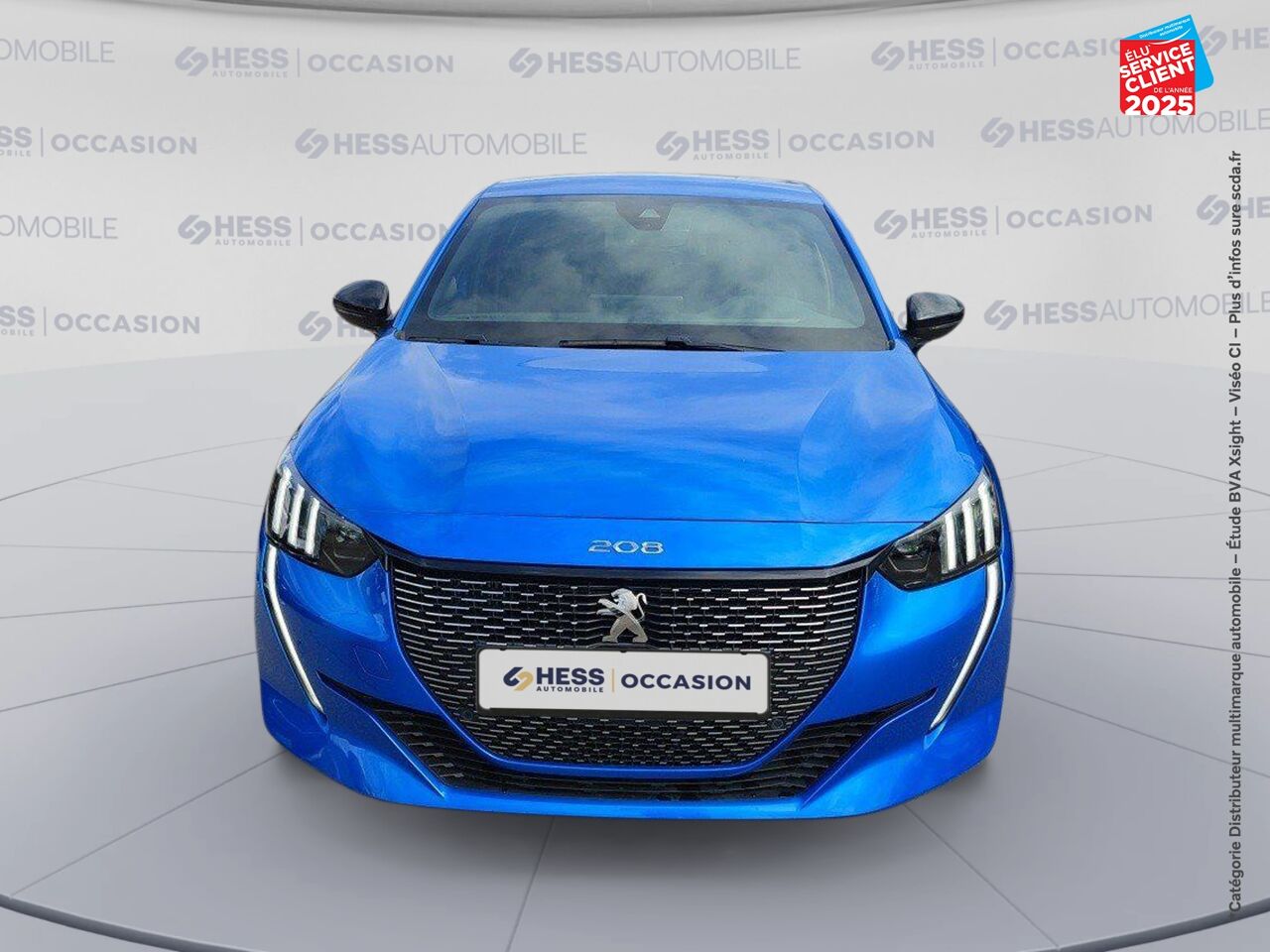 Véhicule d'occasion PEUGEOT 208 1.2 PURETECH 100CH SS GT 118G chez Nissan Metz