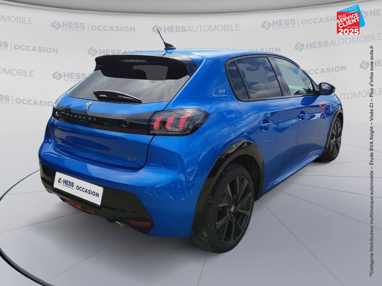 Véhicule d'occasion PEUGEOT 208 1.2 PURETECH 100CH SS GT 118G chez Nissan Metz