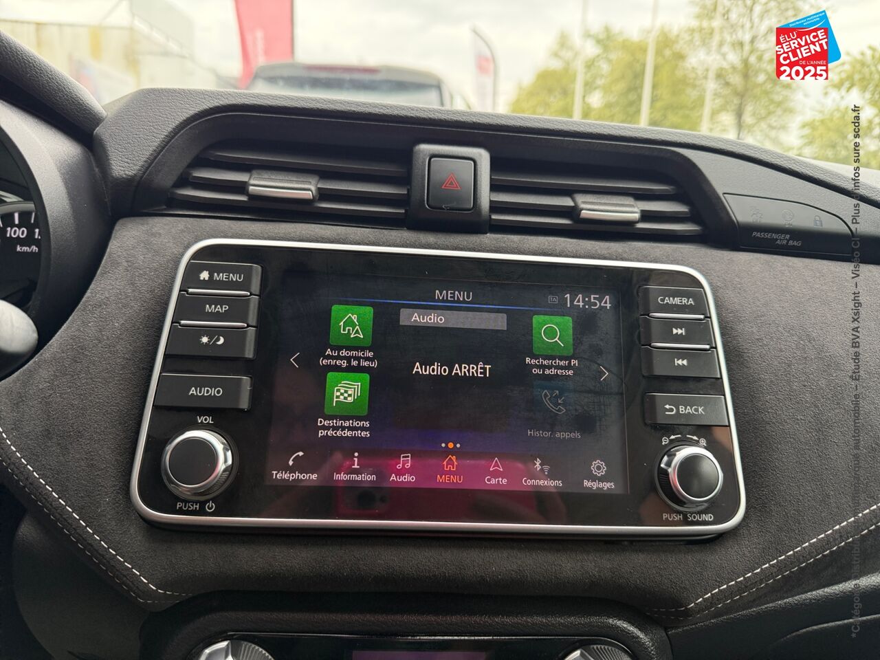 Véhicule d'occasion NISSAN MICRA 1.0 IG-T 92CH N-SPORT 2021 GPS CAMERA chez Toyota Thionville