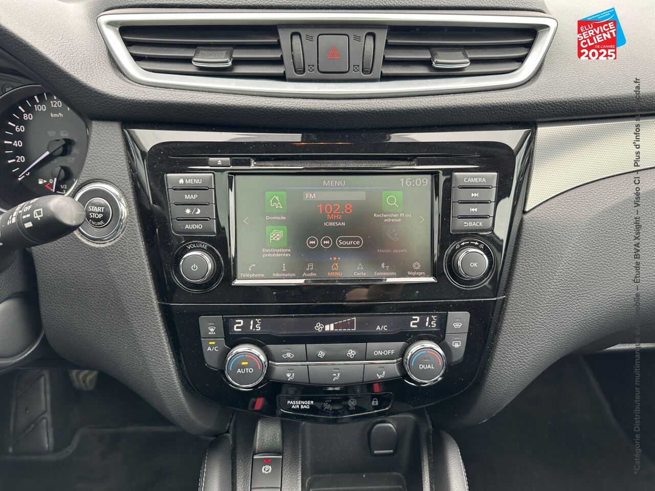 Véhicule d'occasion NISSAN QASHQAI 1.3 DIG-T 140CH TEKNA EURO6D-T chez Nissan Qashqai occasion
