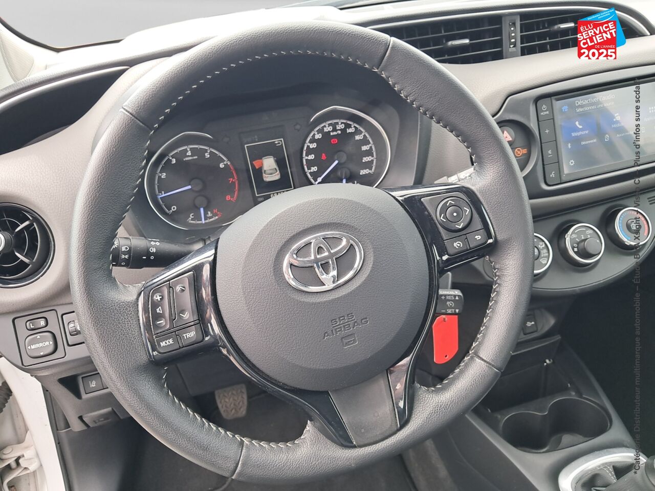 Véhicule d'occasion TOYOTA YARIS 70 VVT-I FRANCE CONNECT 5P MY19 chez Toyota Thionville