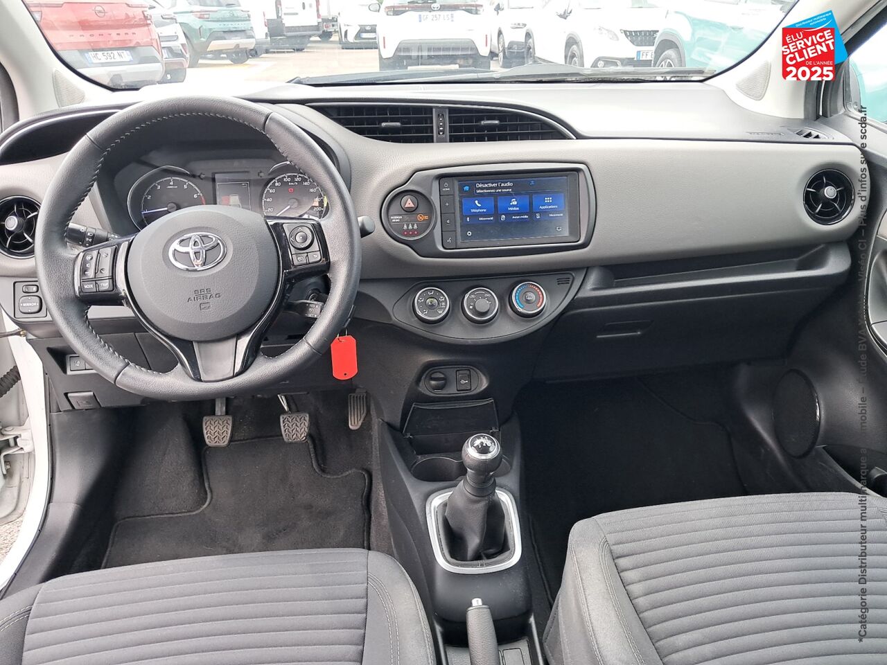 Véhicule d'occasion TOYOTA YARIS 70 VVT-I FRANCE CONNECT 5P MY19 chez Toyota Thionville