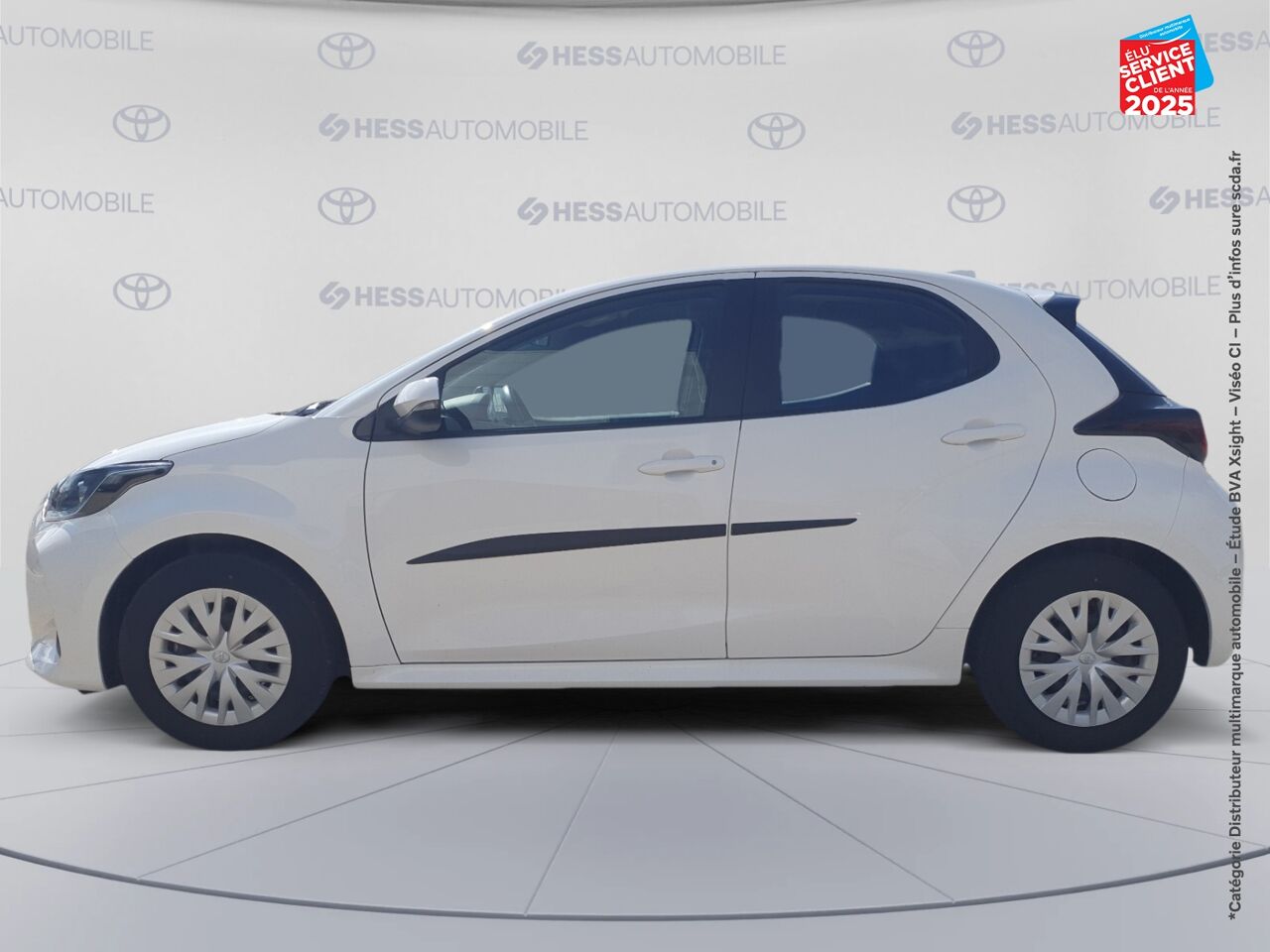 Véhicule d'occasion TOYOTA YARIS 116H DYNAMIC 5P MY22 CAMERA chez Toyota Besançon