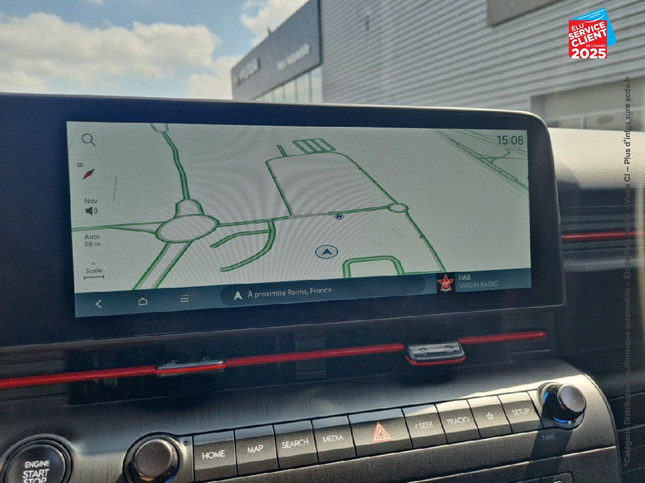 Véhicule neuf HYUNDAI KONA 1.6 GDI 129CH HYBRID N LINE EXECUTIVE DCT-6 chez Hyundai Reims