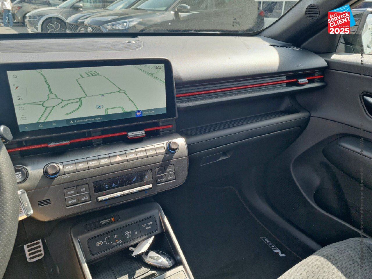 Véhicule neuf HYUNDAI KONA 1.6 GDI 129CH HYBRID N LINE EXECUTIVE DCT-6 chez Hyundai Reims