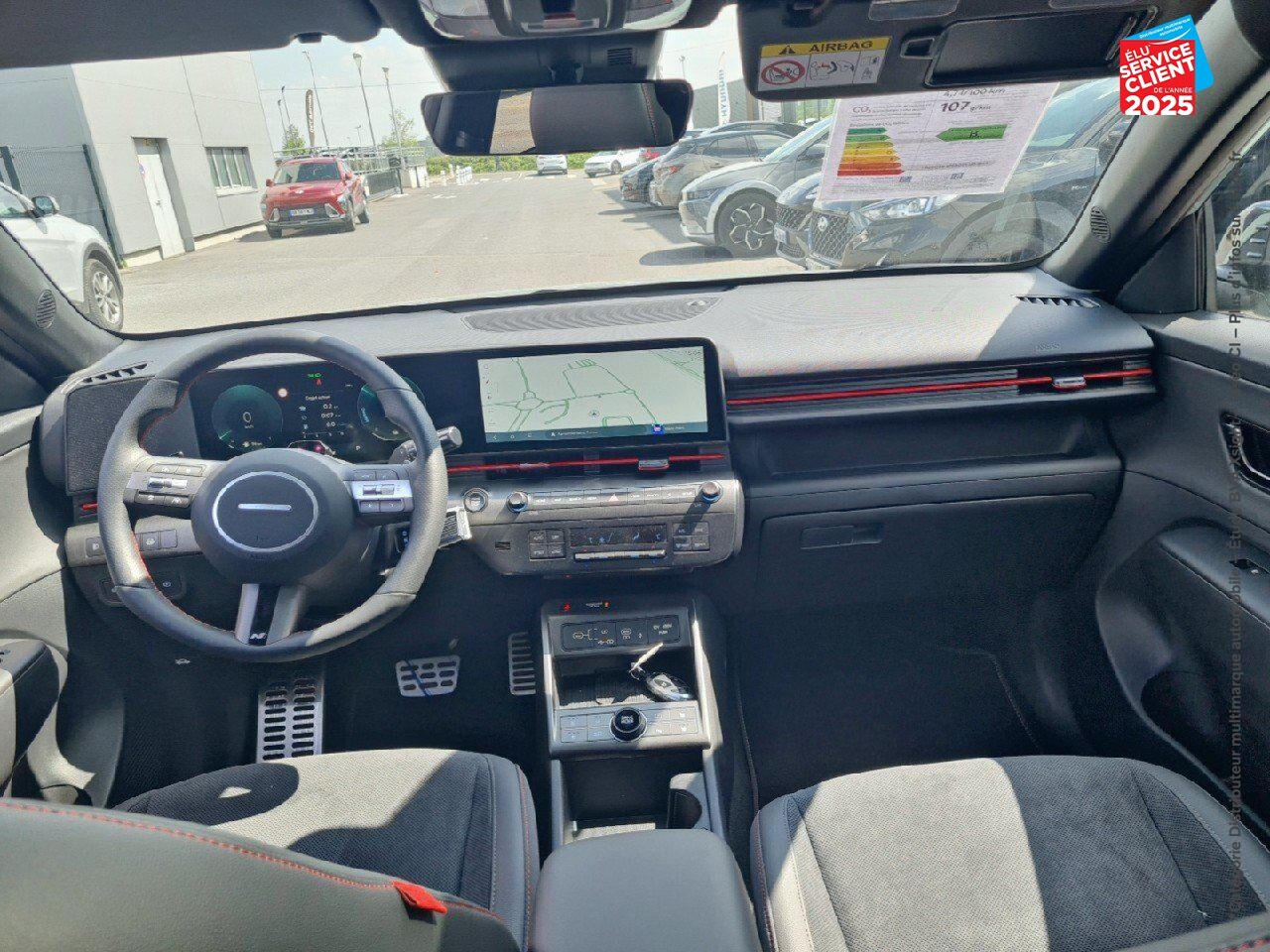 Véhicule neuf HYUNDAI KONA 1.6 GDI 129CH HYBRID N LINE EXECUTIVE DCT-6 chez Hyundai Reims