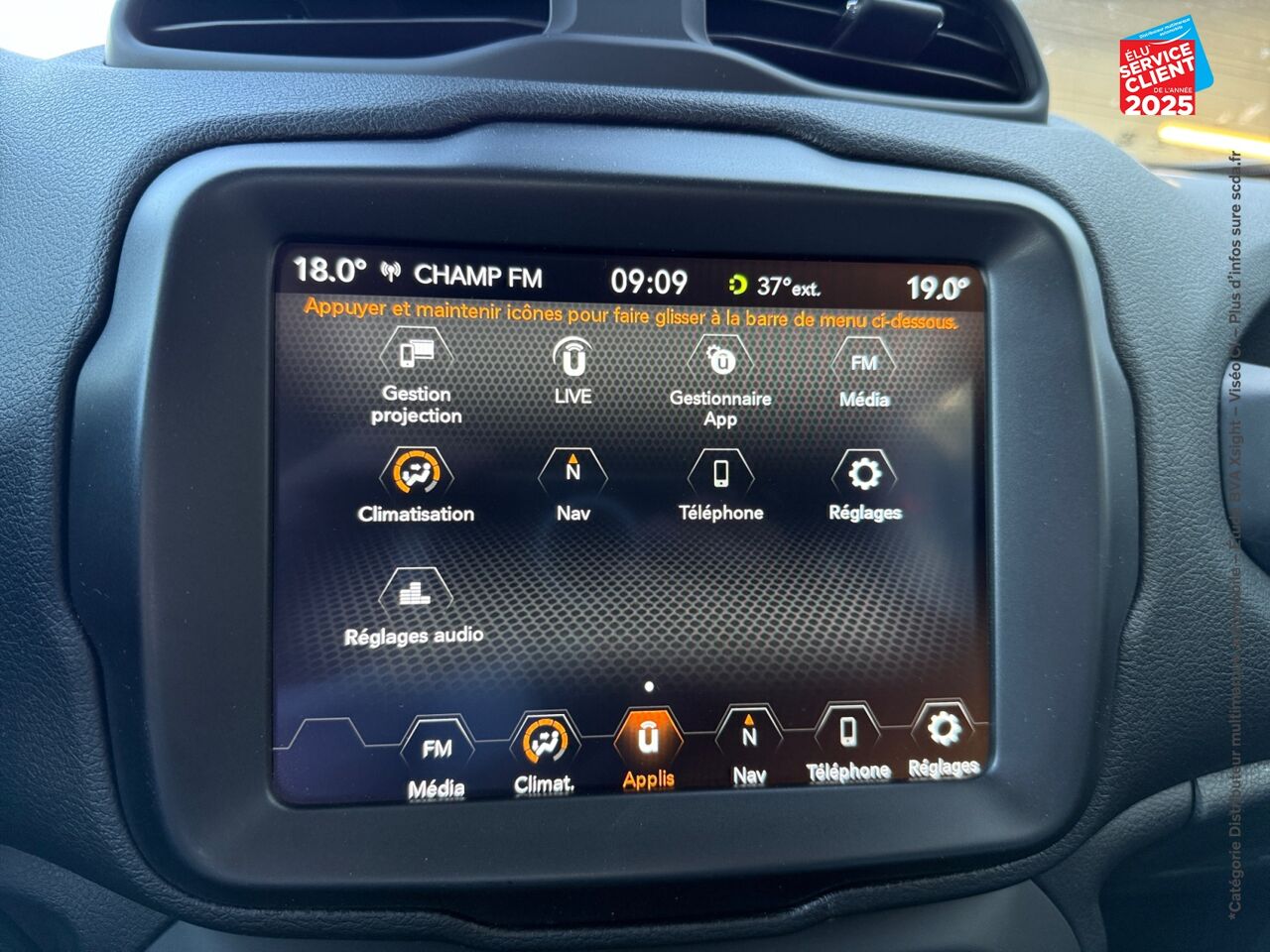 Véhicule d'occasion JEEP RENEGADE 2.0 MULTIJET SS 140CH LIMITED 4X4 chez Hyundai Epernay