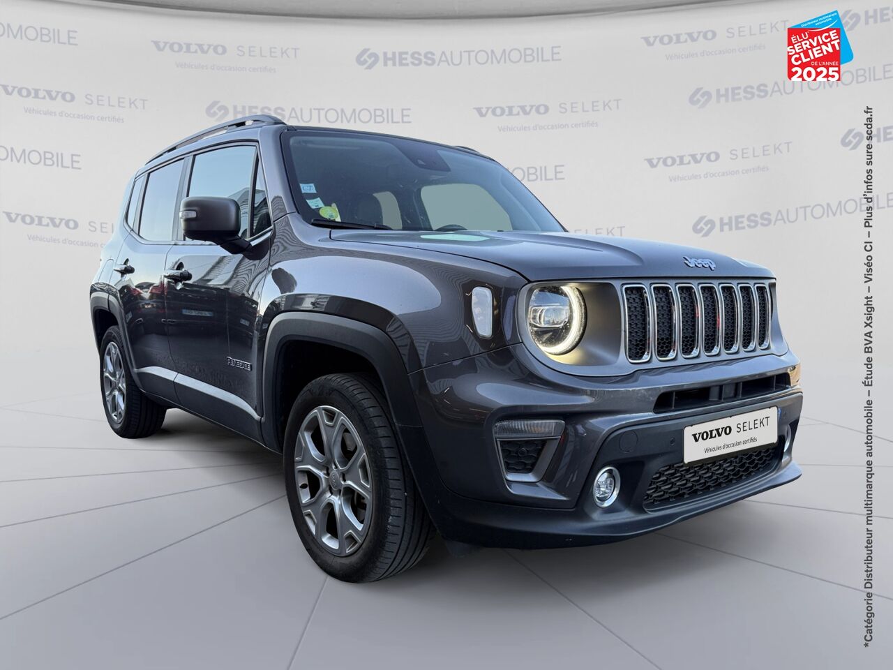 Véhicule d'occasion JEEP RENEGADE 2.0 MULTIJET SS 140CH LIMITED 4X4 chez Hyundai Epernay